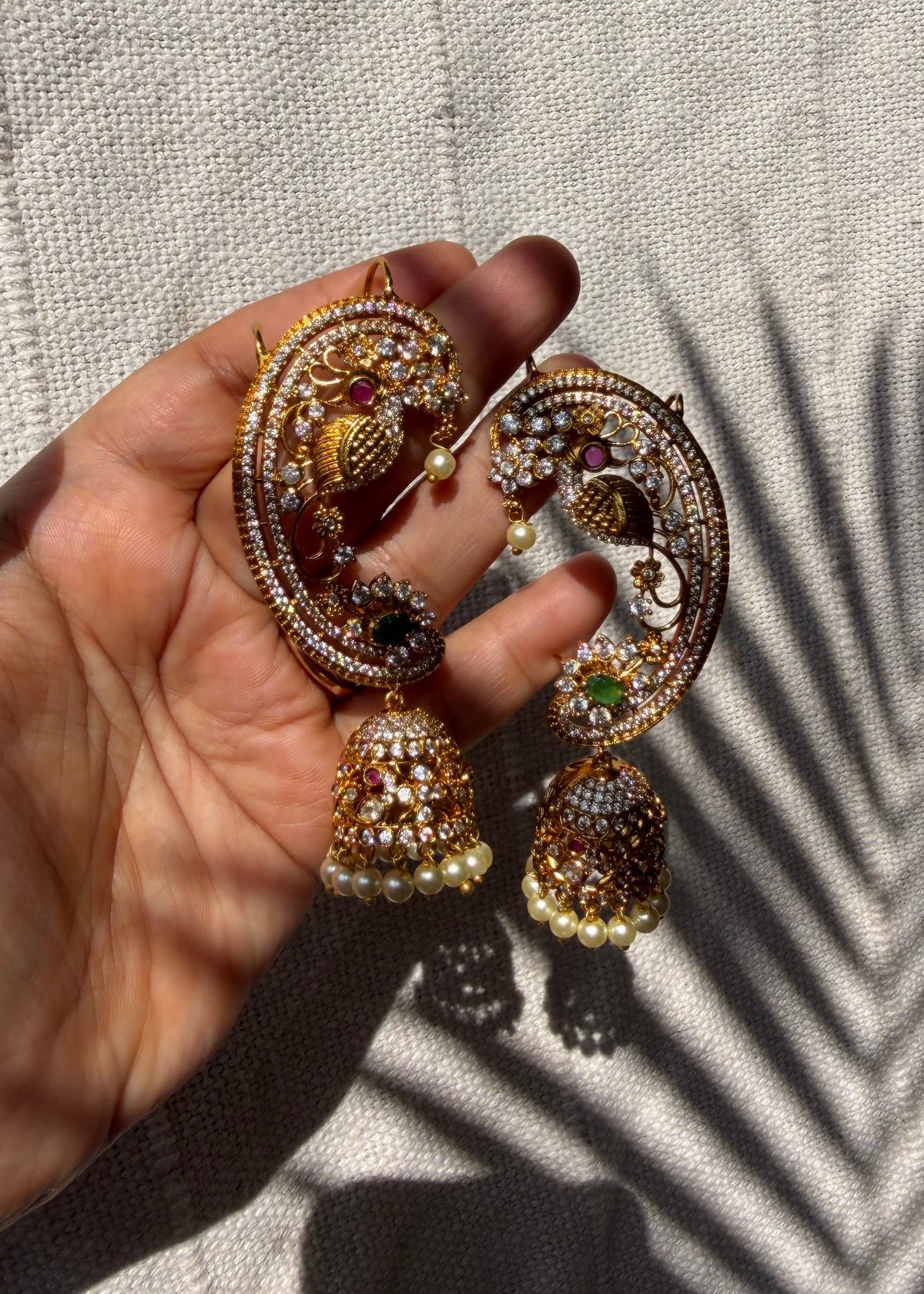 Meenakshi Earcuff Jhumka