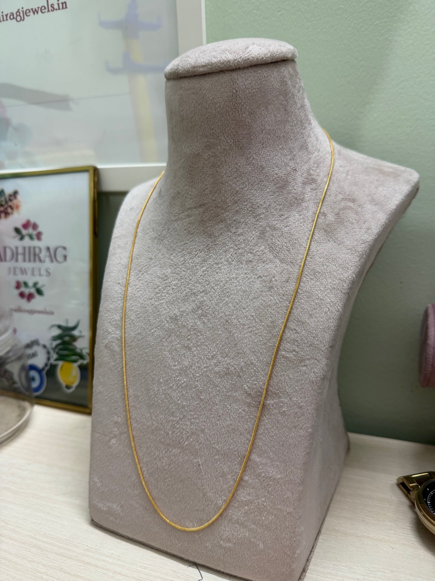 Ziya Long Anti Tarnish Chain