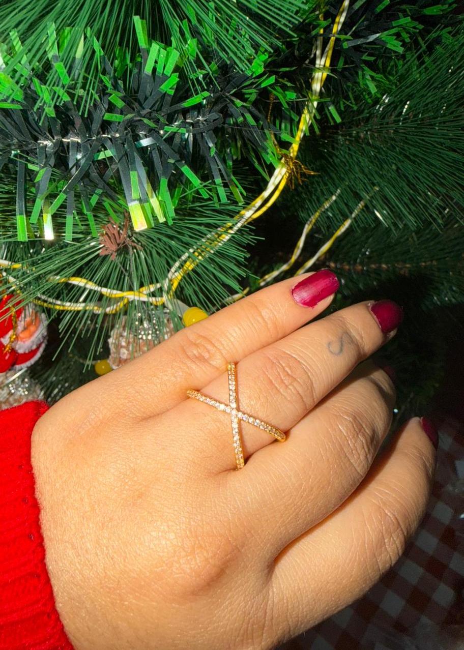 Featherline Stack Anti-Tarnish Ring