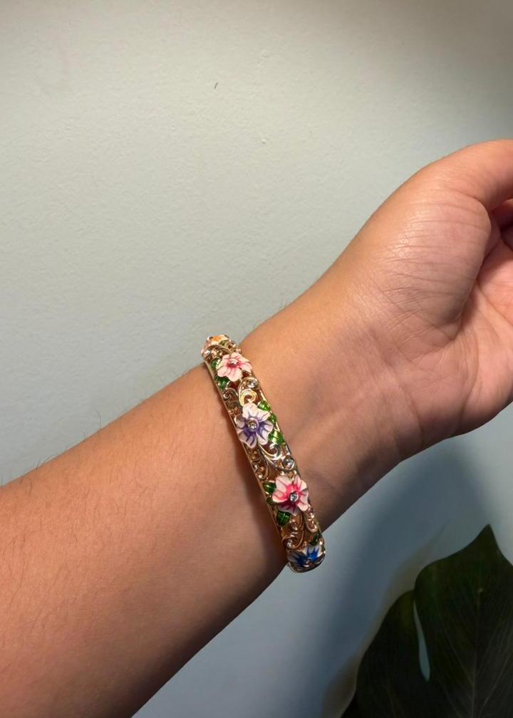 Penelope Five Flowers Bracelet