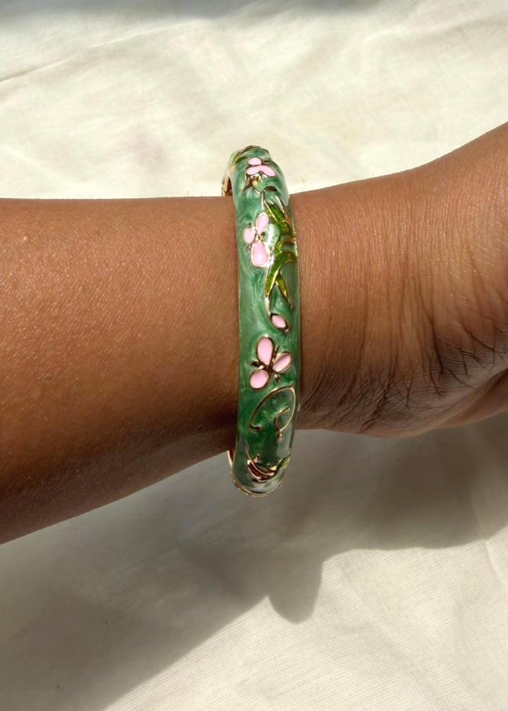 Olive Garden Bangle-Single Piece
