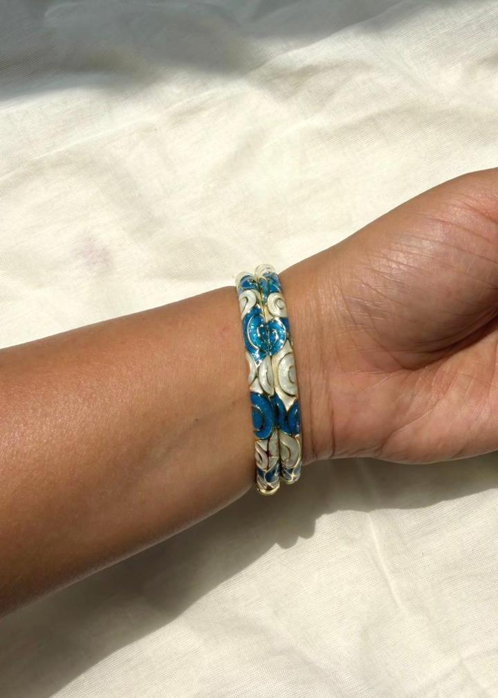 Golden Bloom Bangle-Single Piece