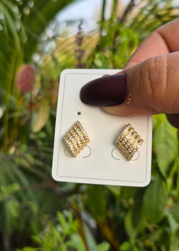 Gold Stack Anti-Tarnish Studs