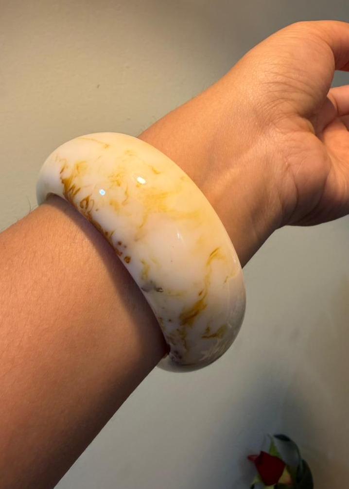 Marble Resin Bangle