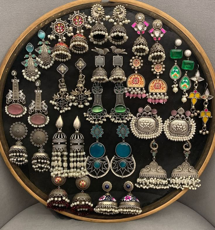 Oxidized Silver Jewellery