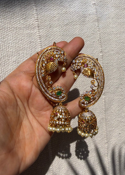 Meenakshi Earcuff Jhumka