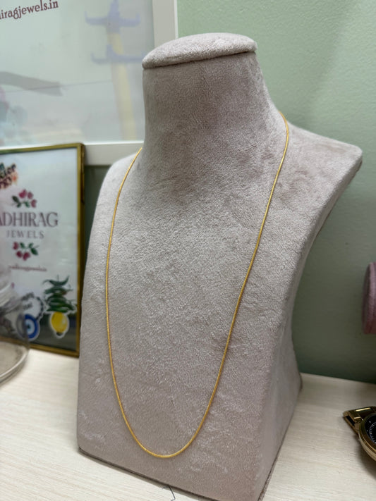 Ziya Long Anti Tarnish Chain