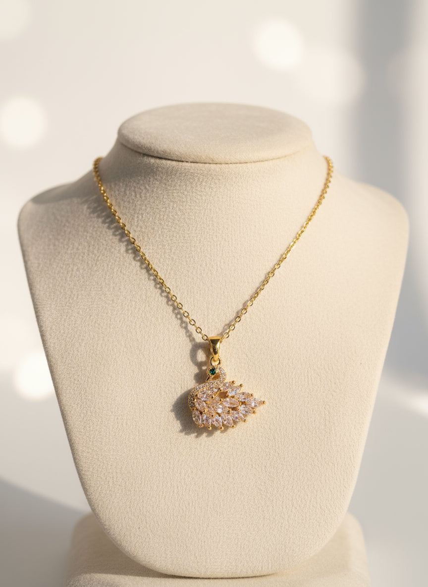 Swan Anti-Tarnish Neck Chain