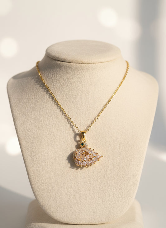 Swan Anti-Tarnish Neck Chain