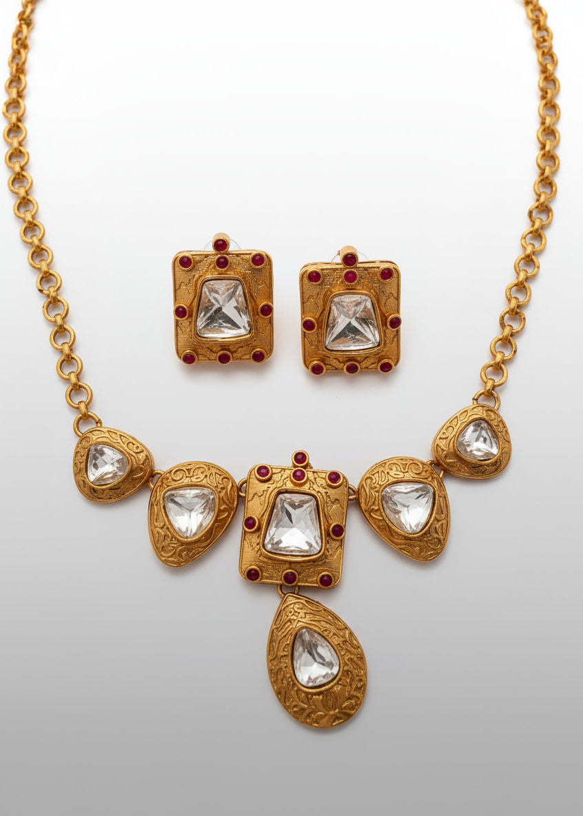 Virasat Brass Necklace
