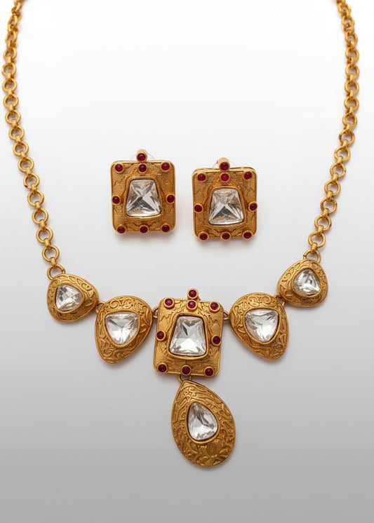 Virasat Brass Necklace