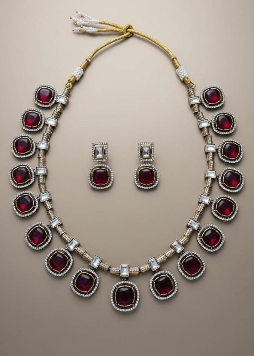 Rajkumari Ruby Set-Red
