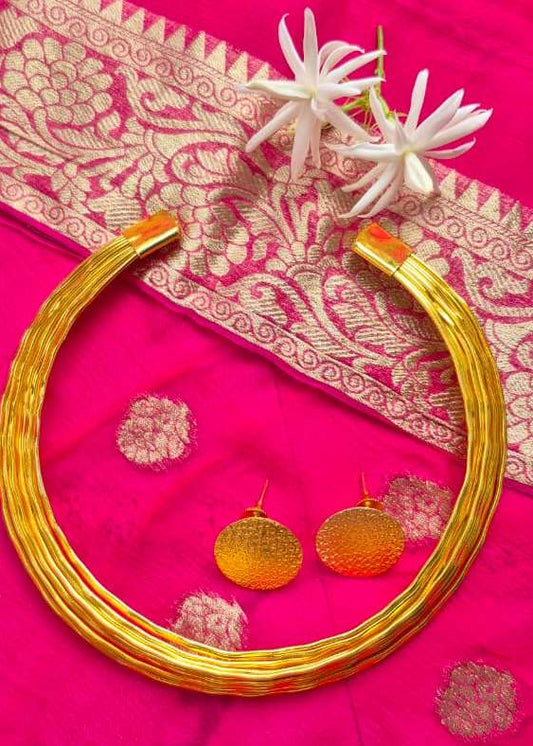 Heritage Brass Husli/Hasuli Set