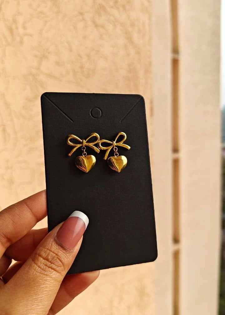 Dil Se Bows Anti-Tarnish Earrings