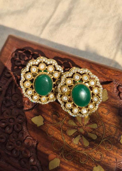 Regal Studs-Green