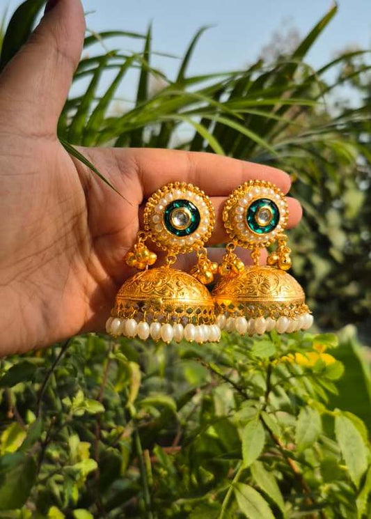Amrapali Jhumka-Green