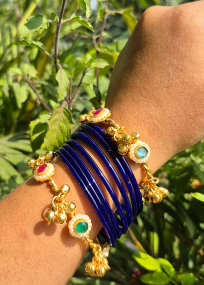 Phool Ghunghroo Bangles (Pair)