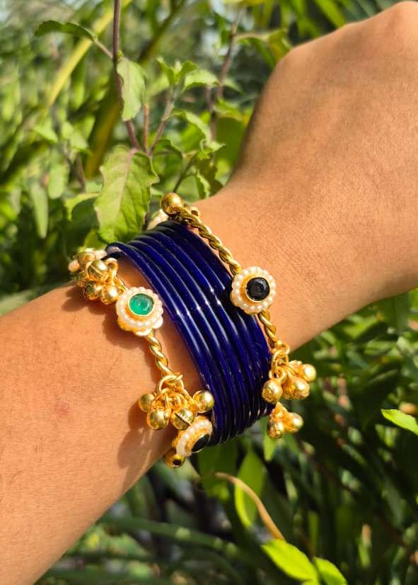 Phool Ghunghroo Bangles (Pair)