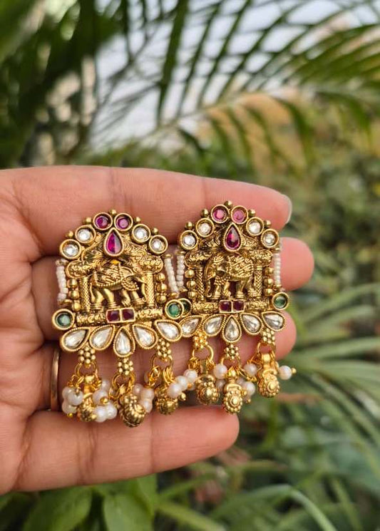 Mahal Drop Drop Earring