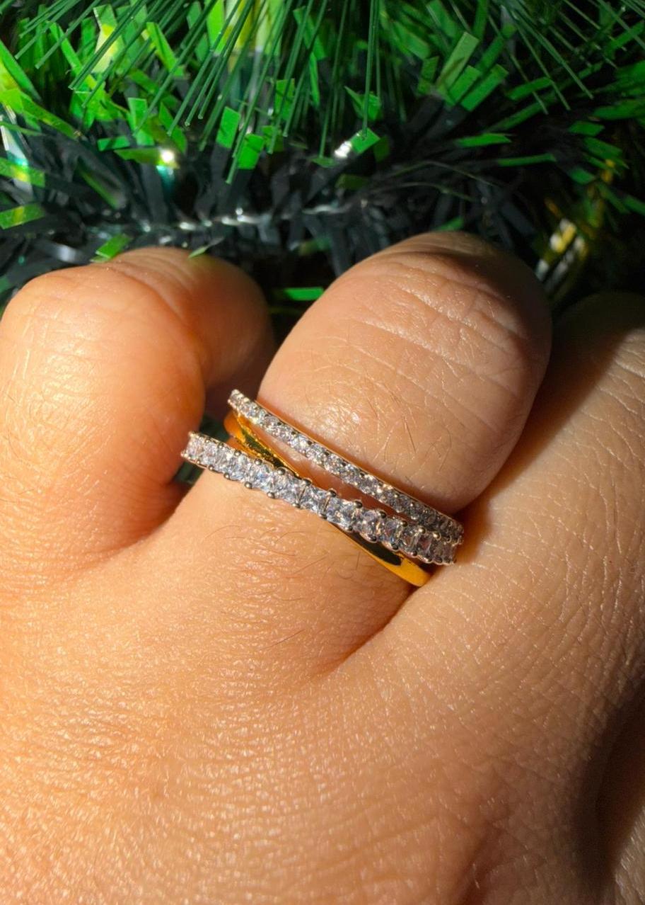 Blush Line Stack Anti Tarnish Ring