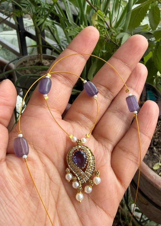 Meenakshi Invisible Chain Temple AD (Chain Only) - Lilac/Purple