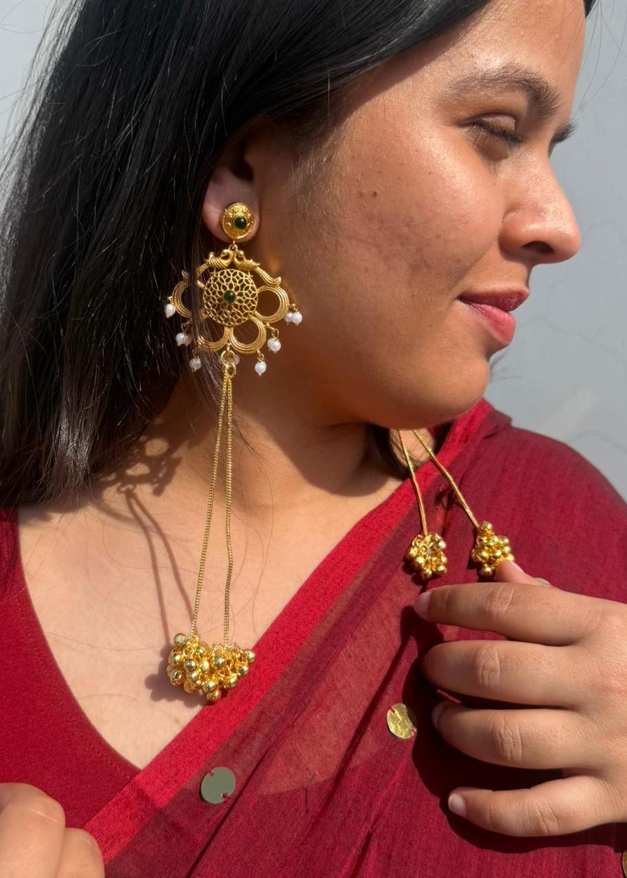 Roshanara Kashmiri Jhumka/Earring