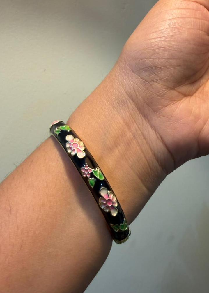 Ishva Enamel Bangles- Single Piece