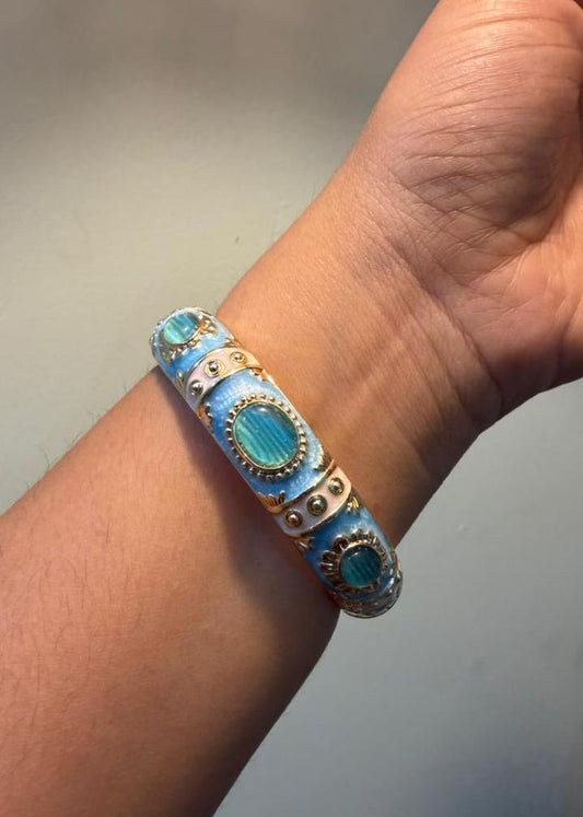 Antique Enamel Bangles- Single Piece