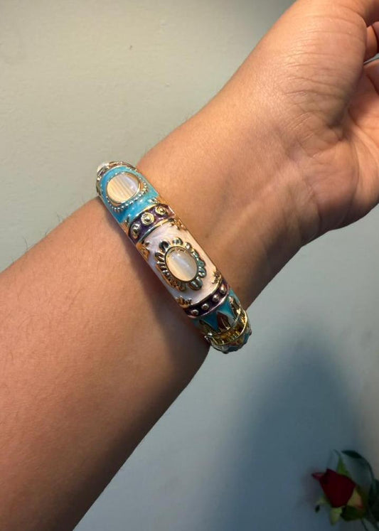 Antique Enamel Bangles- Single Piece