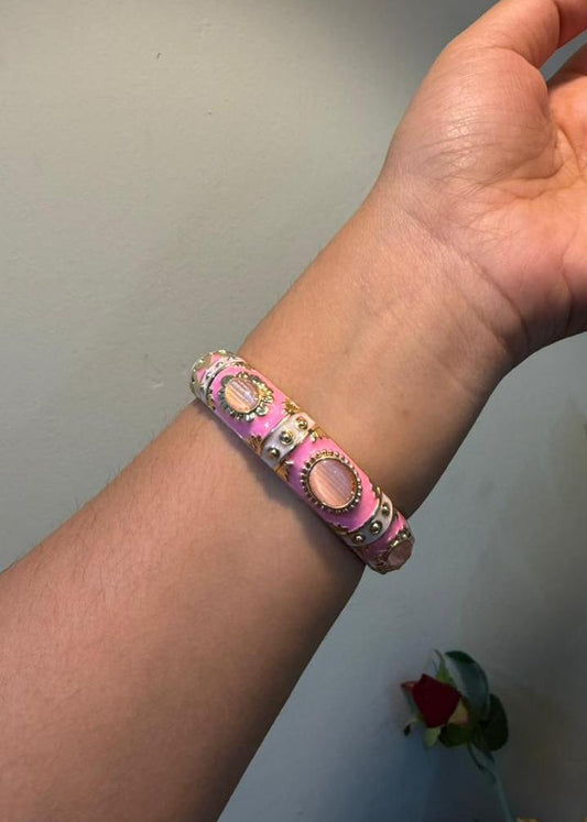 Antique Enamel Bangles- Single Piece