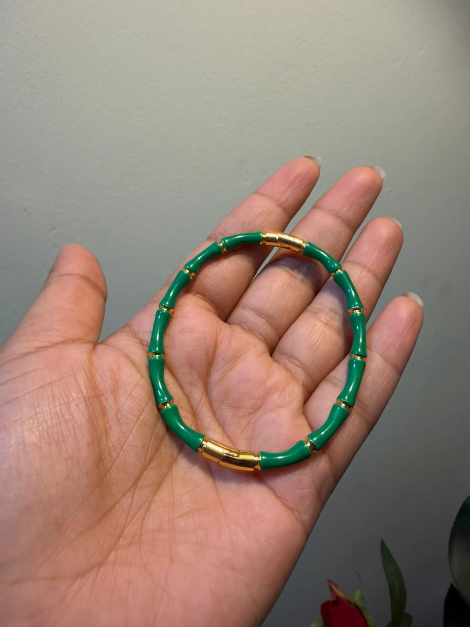 Parrot Bamboo Bracelet