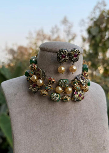 Chandramala - Forest Green