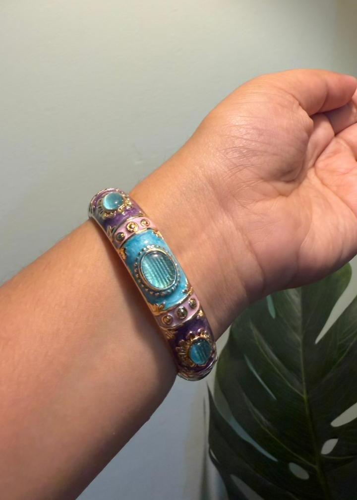 Antique Enamel Bangles- Single Piece