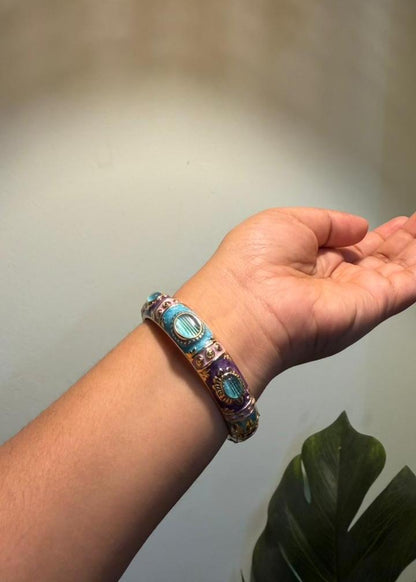 Antique Enamel Bangles- Single Piece