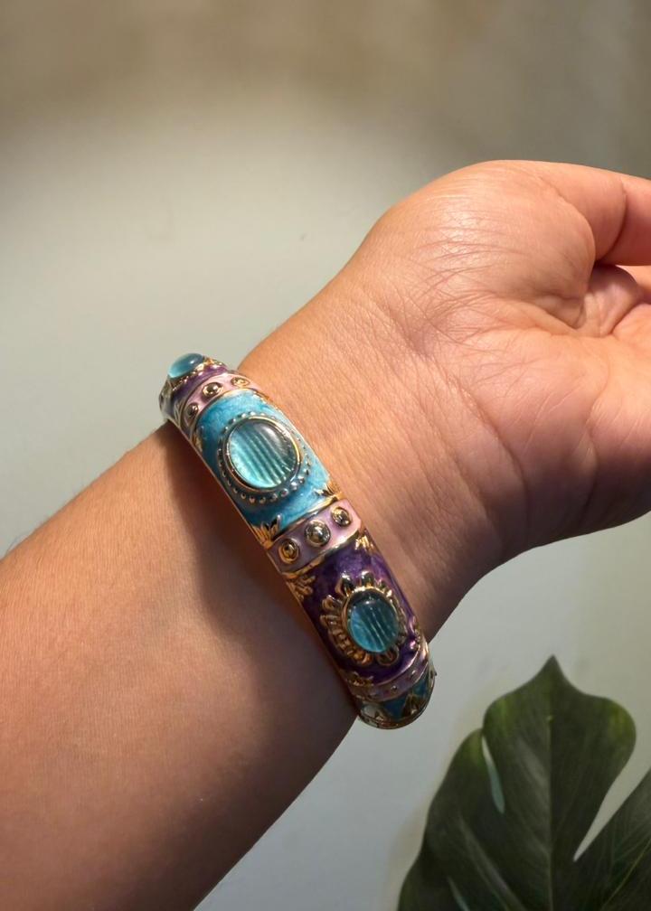 Antique Enamel Bangles- Single Piece