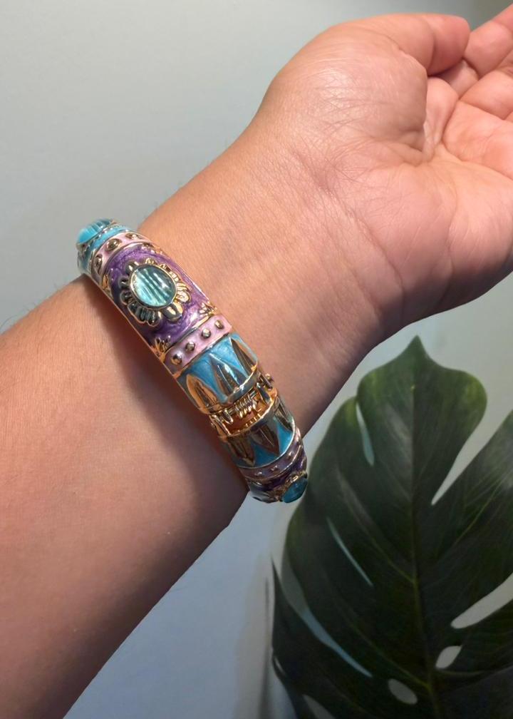 Antique Enamel Bangles- Single Piece