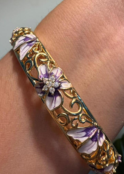 The Viscountess Lilac Bracelet
