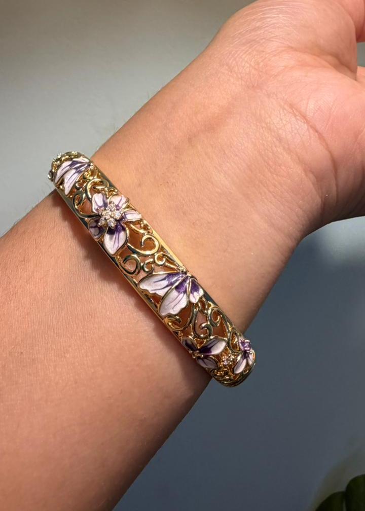 The Viscountess Lilac Bracelet