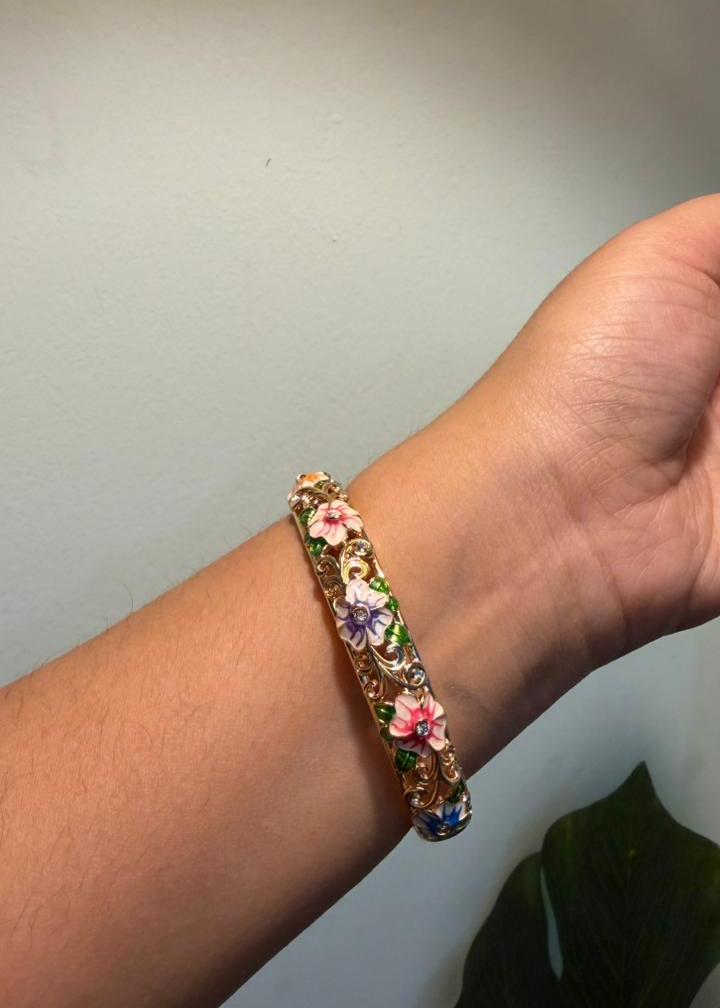 Penelope Five Flowers Bracelet