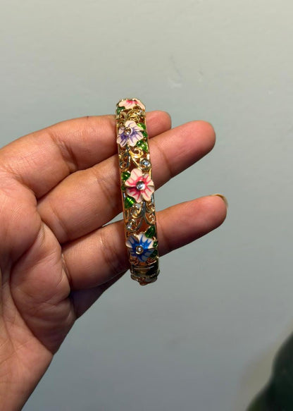 Penelope Five Flowers Bracelet