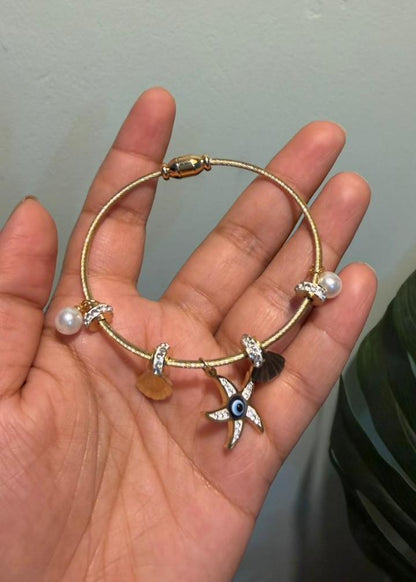 Ivy evil Eye Charms- Bracelet