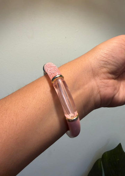 Resin Stackers - Single Piece - Baby pink