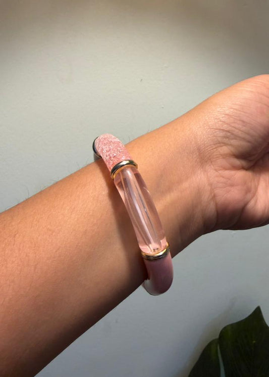 Resin Stackers - Single Piece - Baby pink