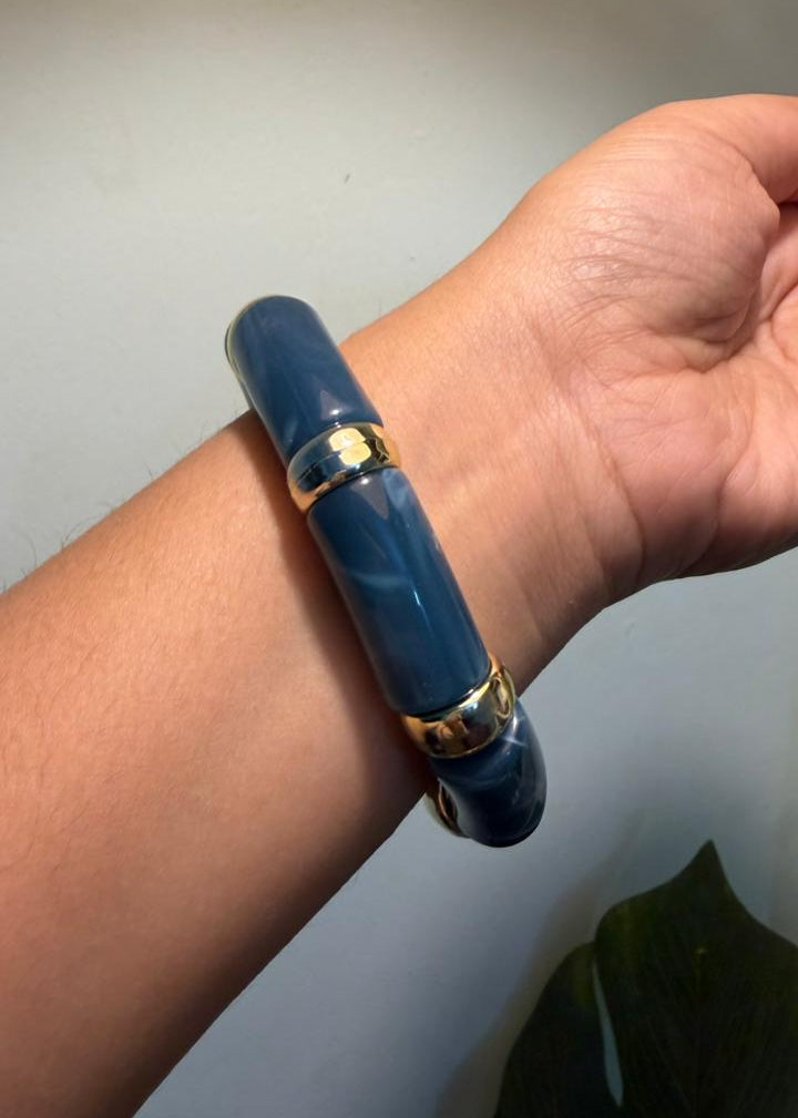 Resin Stackers - Single Piece - Bluish Grey