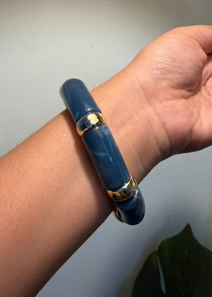 Resin Stackers - Single Piece - Bluish Grey
