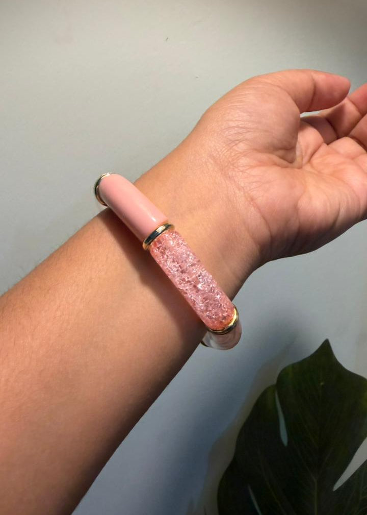 Resin Stackers - Single Piece - Baby pink