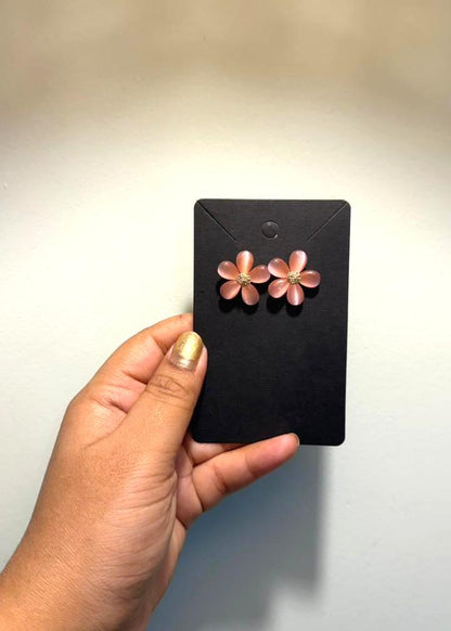 Peony Pink Earrings