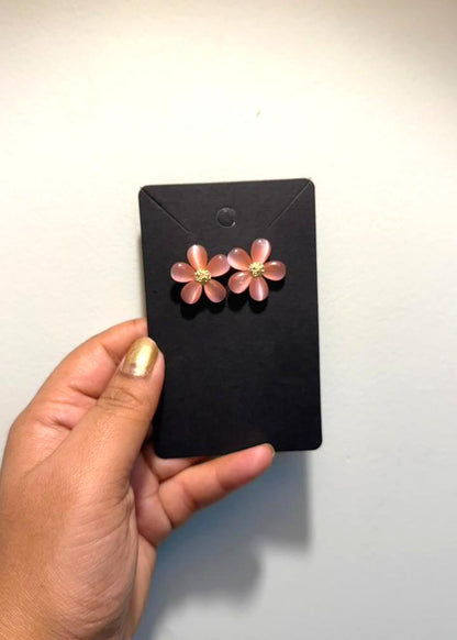 Peony Pink Earrings