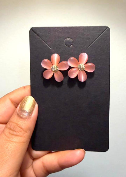 Peony Pink Earrings