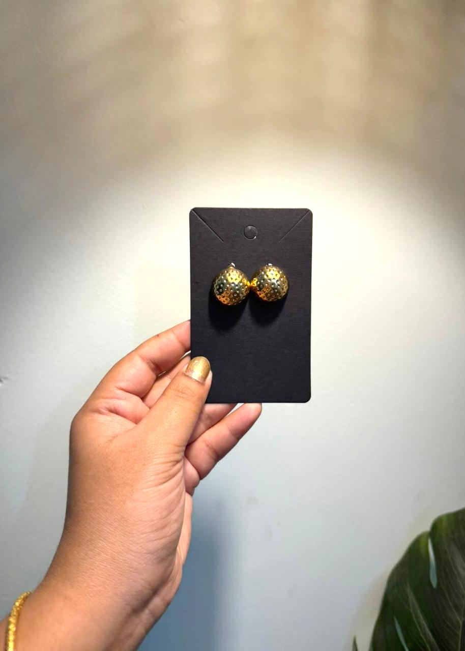 Gold Cookies Earrings